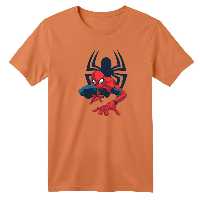 تی شرت آستین کوتاه بچگانه مدل مرد عنکبوتی کد 14 رنگ گلبهی