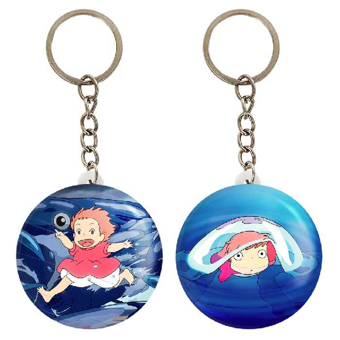 جاکلیدی خندالو مدل انیمه پونیو Ponyo کد 48884891 مجموعه 2 عددی