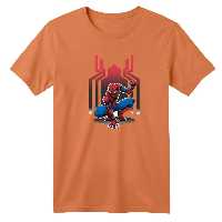 تی شرت آستین کوتاه بچگانه مدل مرد عنکبوتی کد 8 رنگ گلبهی