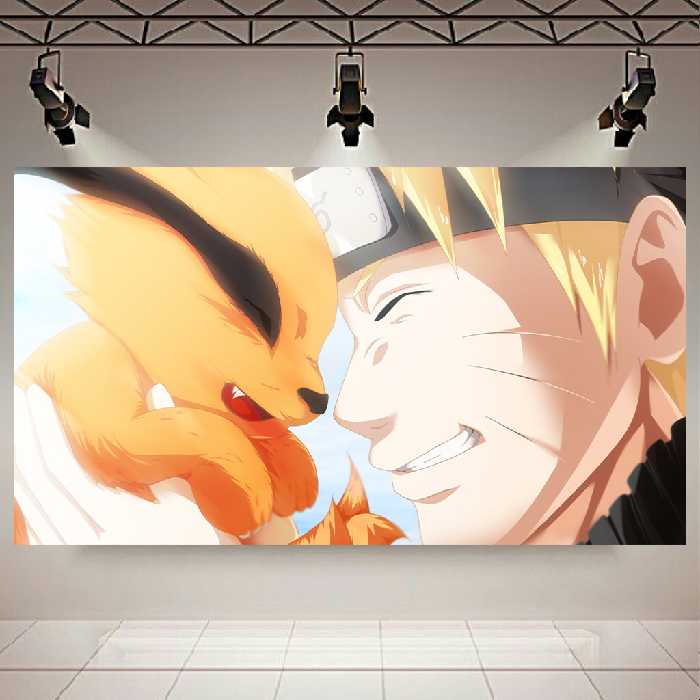 تابلو بوم طرح انیمه مدل ناروتو کد AR4420