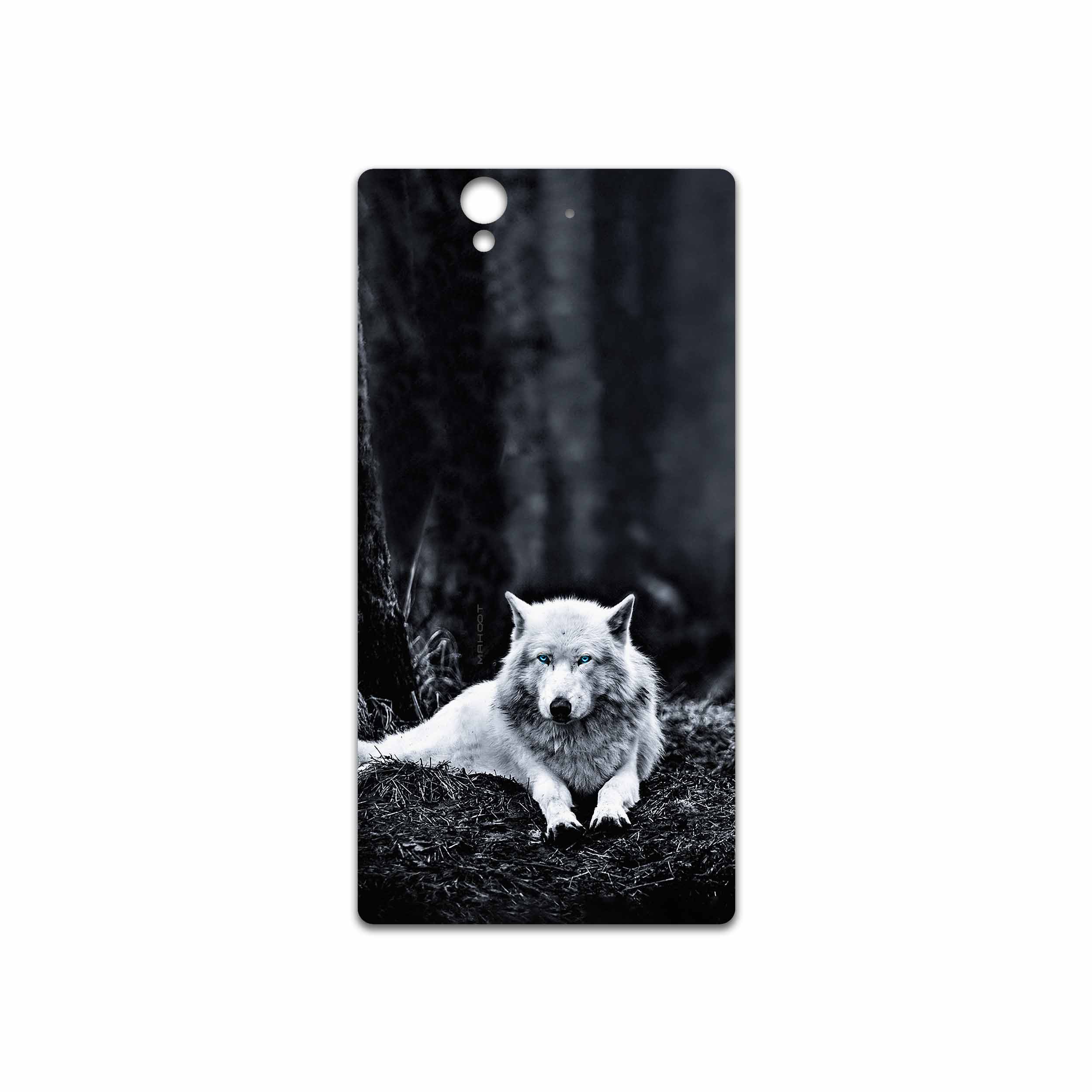 برچسب پوششی ماهوت مدل Dire Wolf مناسب برای گوشی موبایل سونی Xperia Z