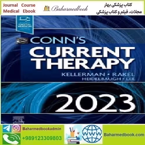 Conn's Current Therapy 2023 TRUE PDF price 1€ - کتاب پزشکی بهار