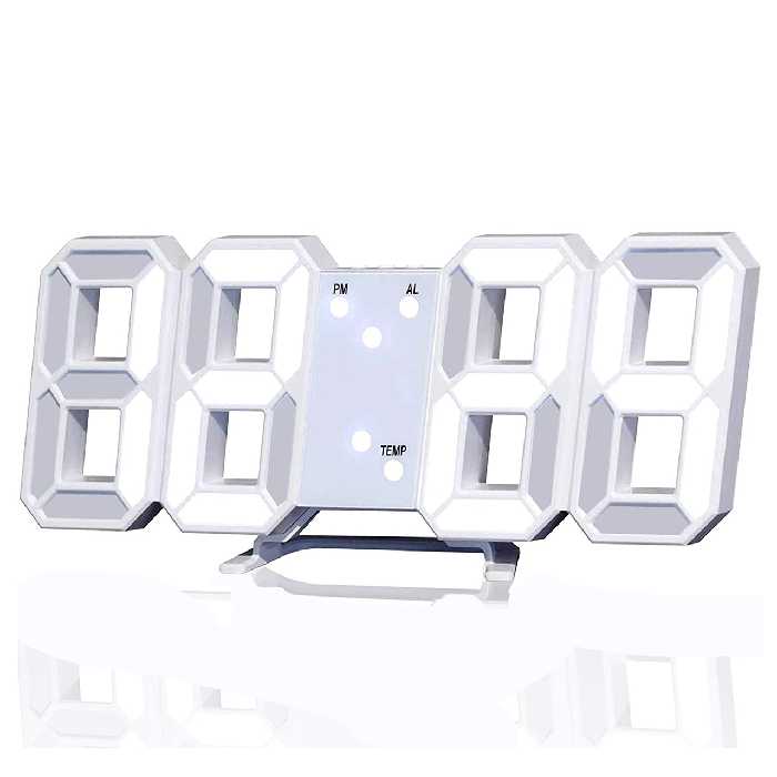 ساعت رومیزی دیجیتال مدل هوشمند عددی