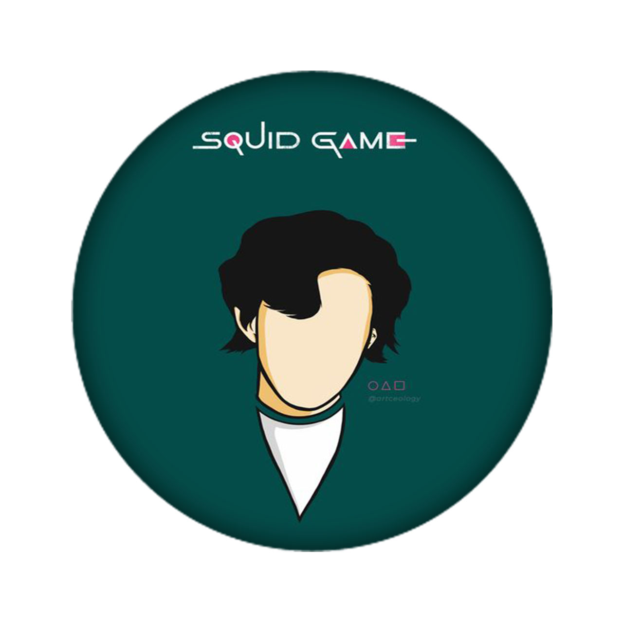 زیر لیوانی مدل Squid Game کد 2247