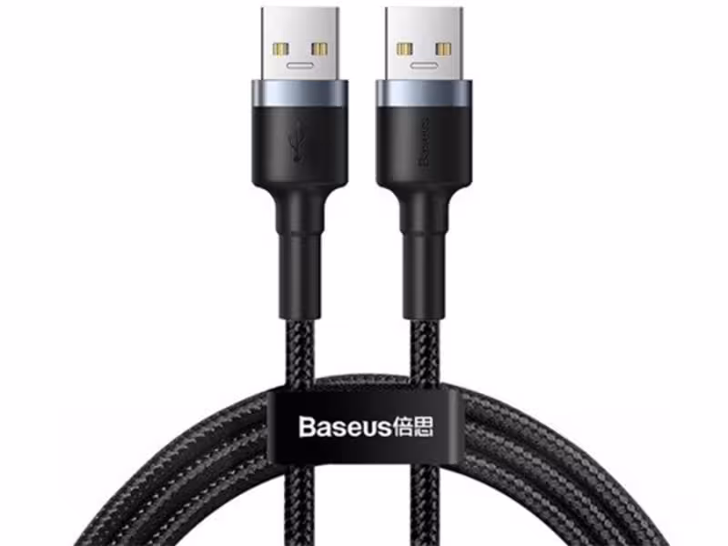 کابل شارژ و انتقال داده یو اس بی به یو اس بی بیسوس Baseus Cafule USB to USB Cable 1m 2A