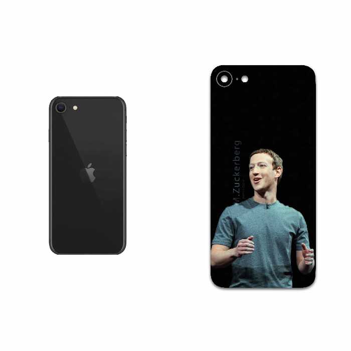 برچسب پوششی ماهوت مدل Mark Zuckerberg مناسب برای گوشی موبایل اپل iPhone SE 2020
