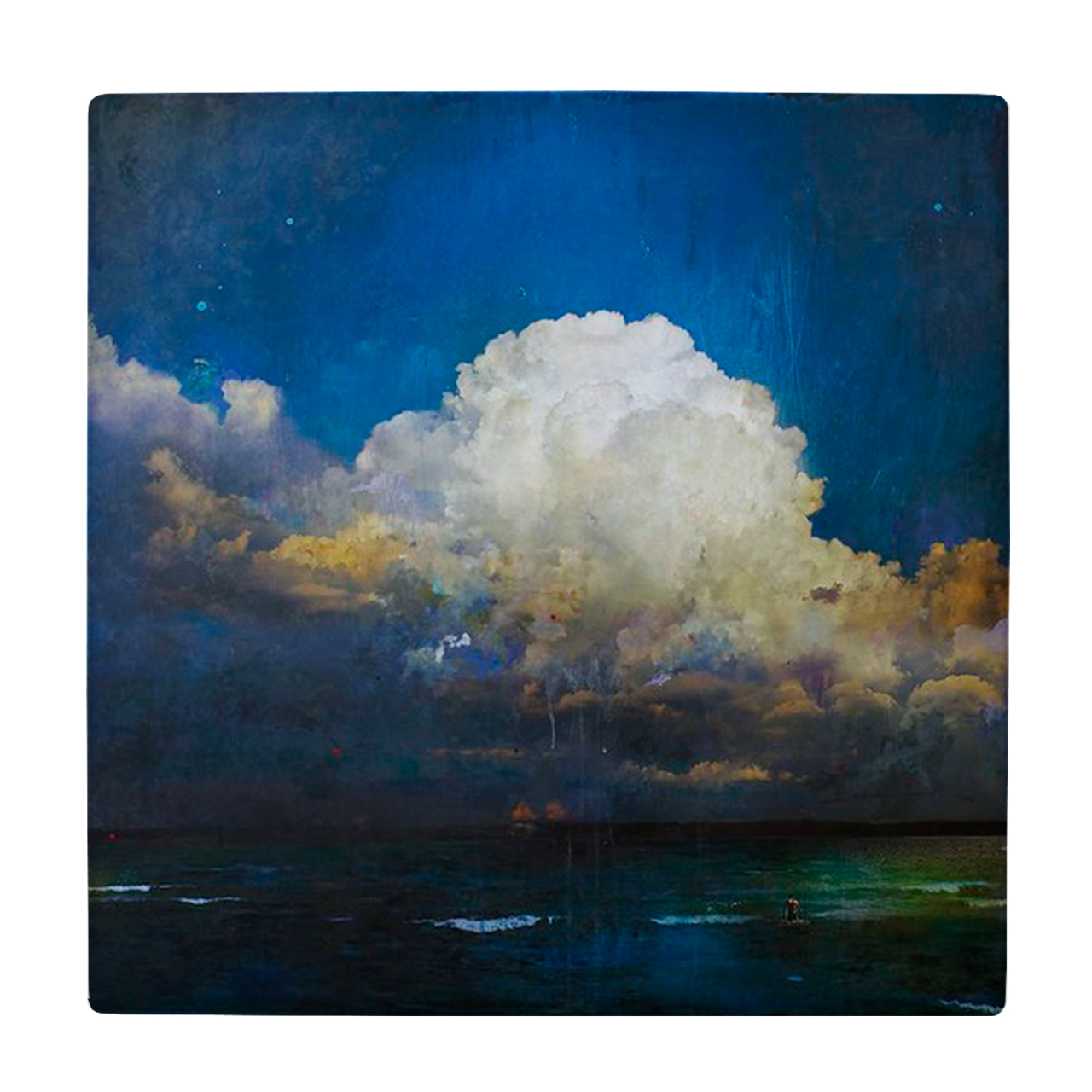 کاشی طرح نقاشی دریا و ابرها کد wk1676