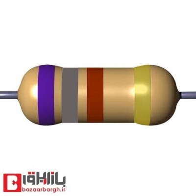 مقاومت 680 اهم 1/8 وات 5 درصد