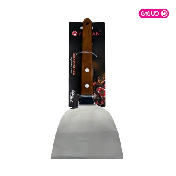 کاردک خم دسته چوبی 12 سانتی