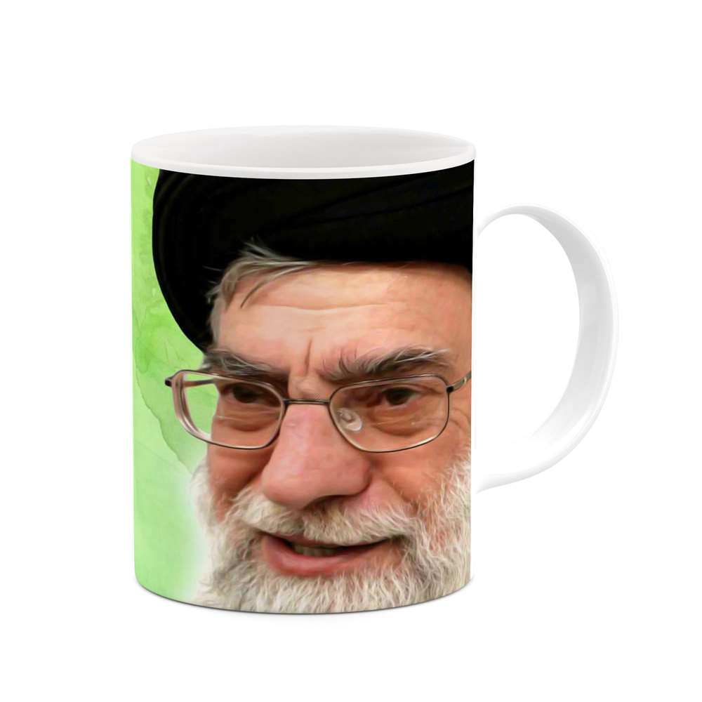 ماگ کاکتی طرح مقام معظم رهبری مدل mgh19601