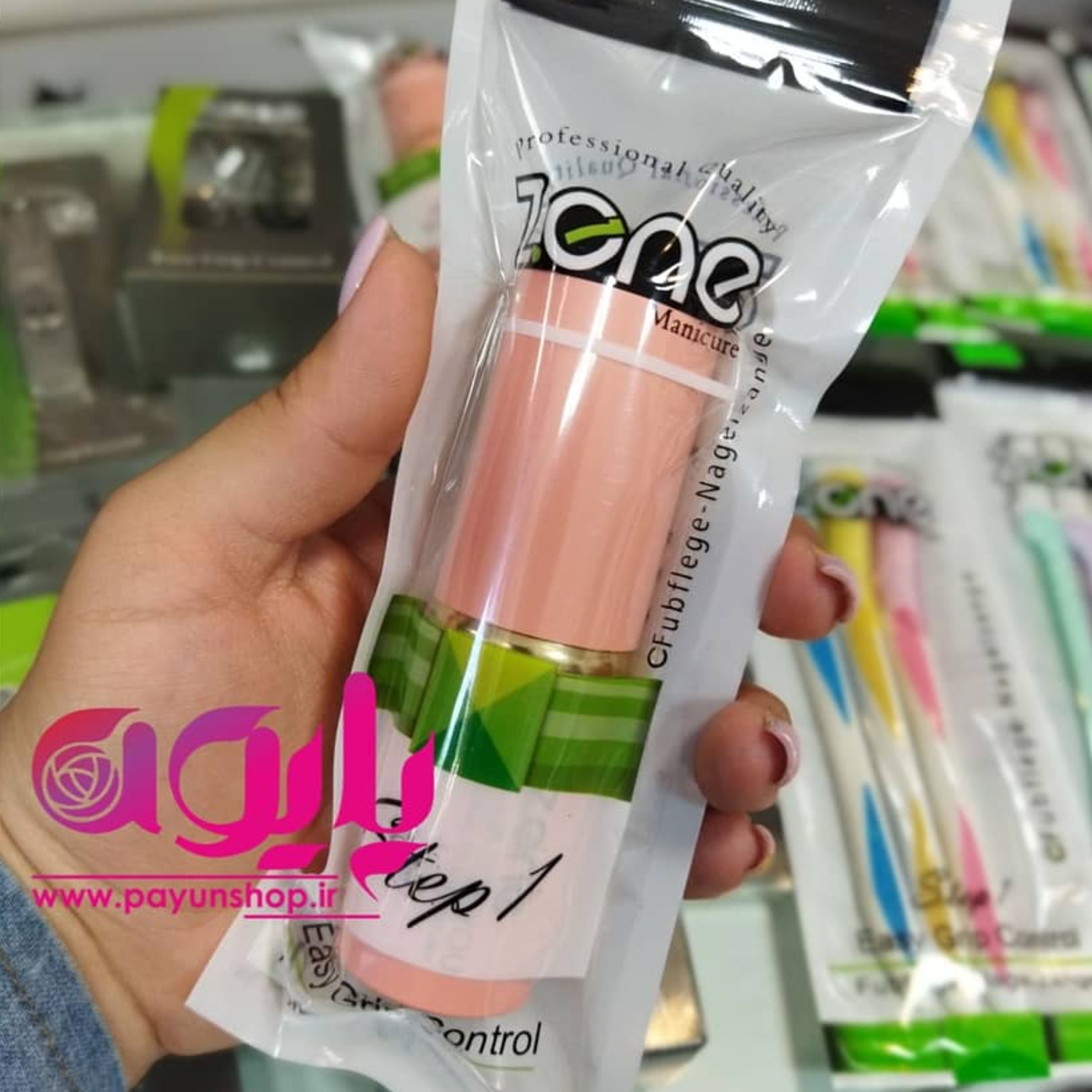 شت رژ گونه پایه کوتاه زد وان با فرچه بسیار نرم و با کیفیت