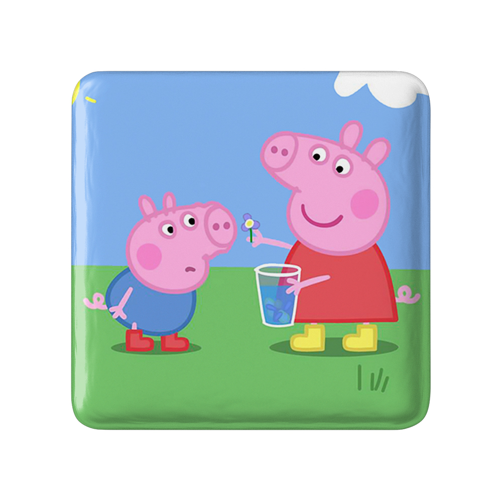 پیکسل خندالو مدل پپا و جورج انیمه پپاپیک Peppa pig کد 22071