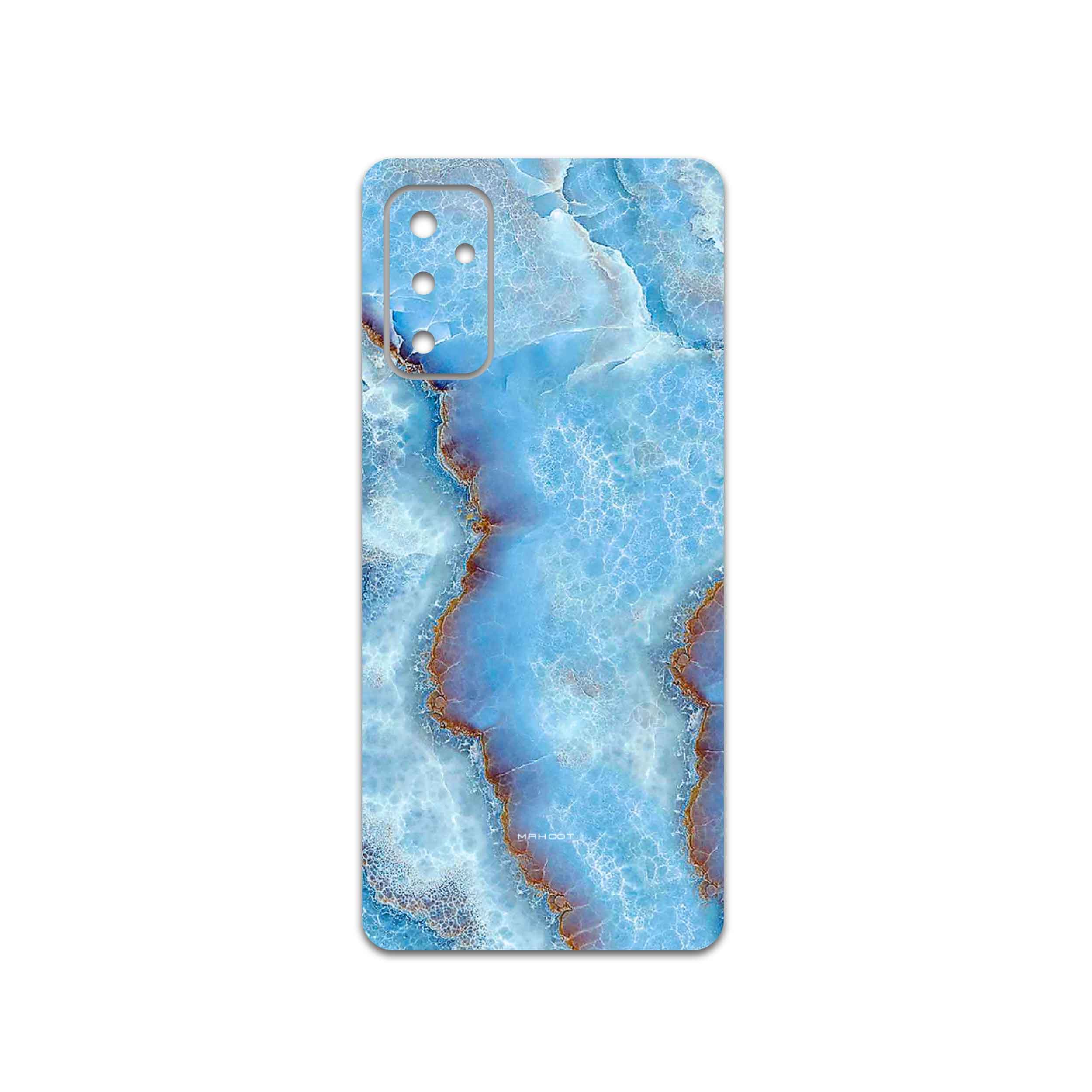 برچسب پوششی ماهوت مدل Blue-Ocean-Marble مناسب برای گوشی موبایل سامسونگ Galaxy M52 5G