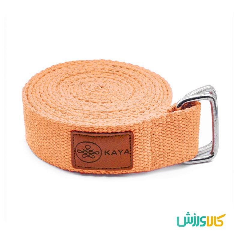 کمربند یوگا نارنجی روشن