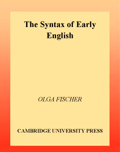 خرید و دانلود نسخه کامل کتاب The Syntax of Early English