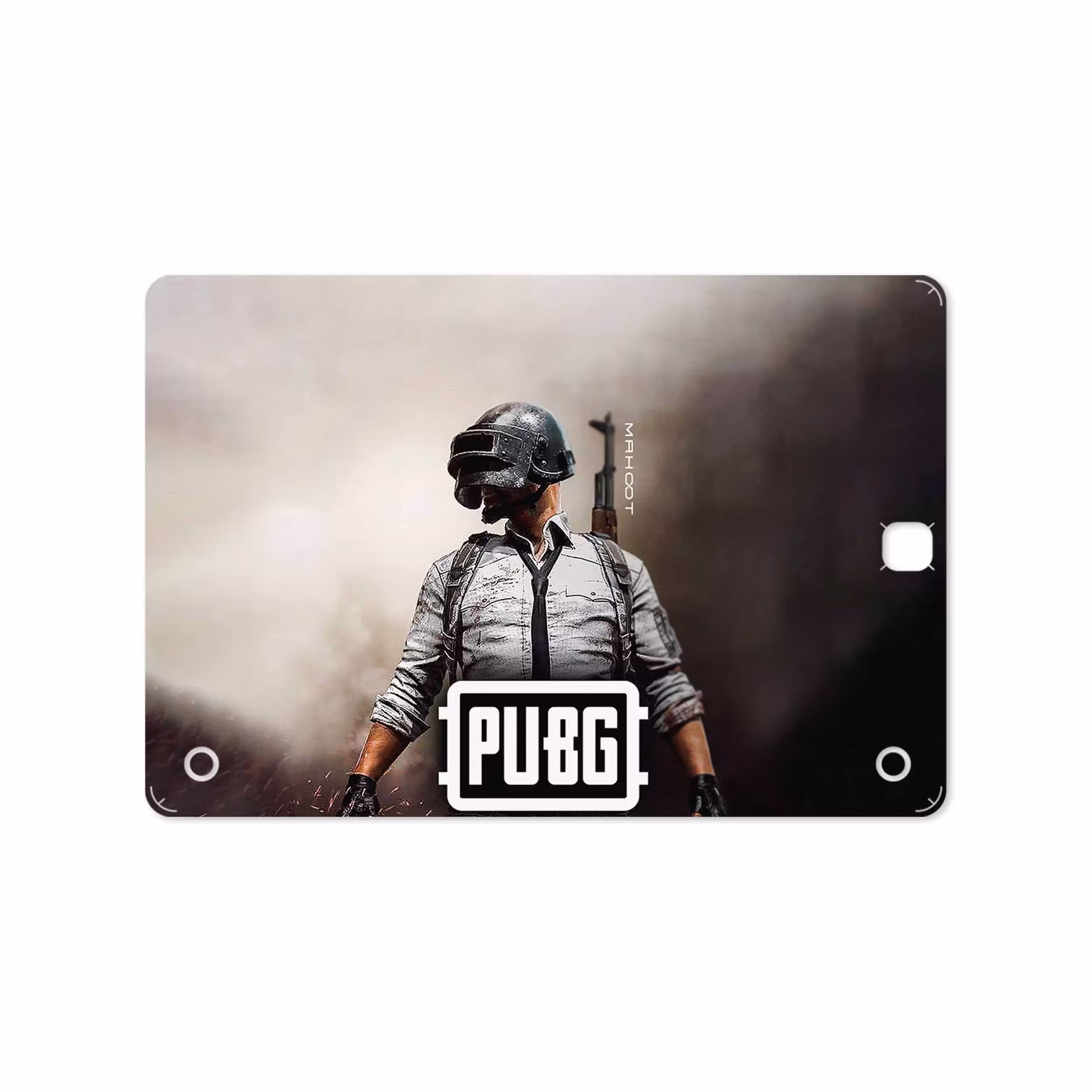 برچسب پوششی ماهوت مدل Pubg-Game مناسب برای تبلت سامسونگ Galaxy Tab A 9.7 2015 T555