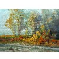 تابلوی نقاشی رنگ روغن طرح طبیعت کد 0504