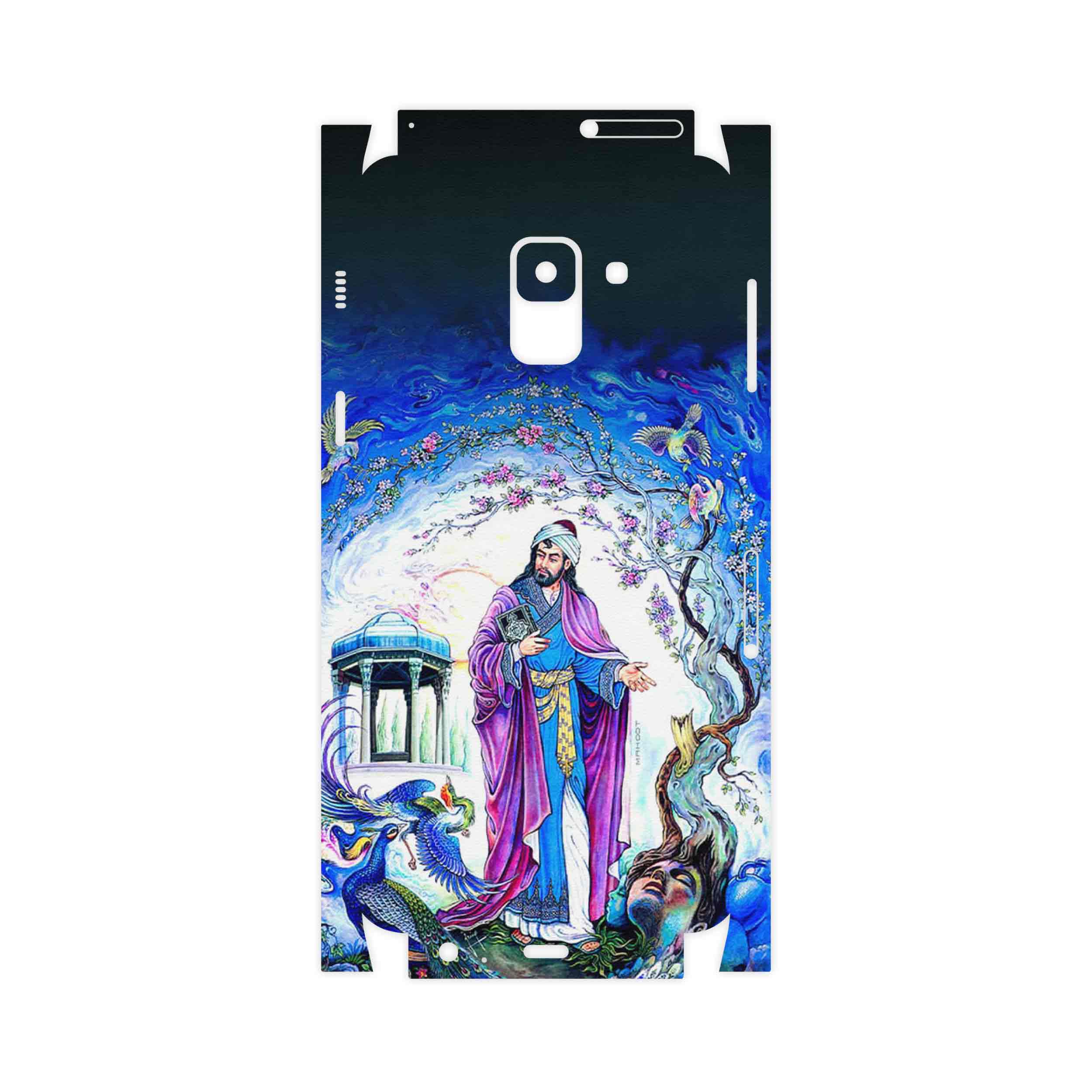برچسب پوششی ماهوت مدل Hafiz-FullSkin مناسب برای گوشی موبایل سامسونگ Galaxy A8 2018