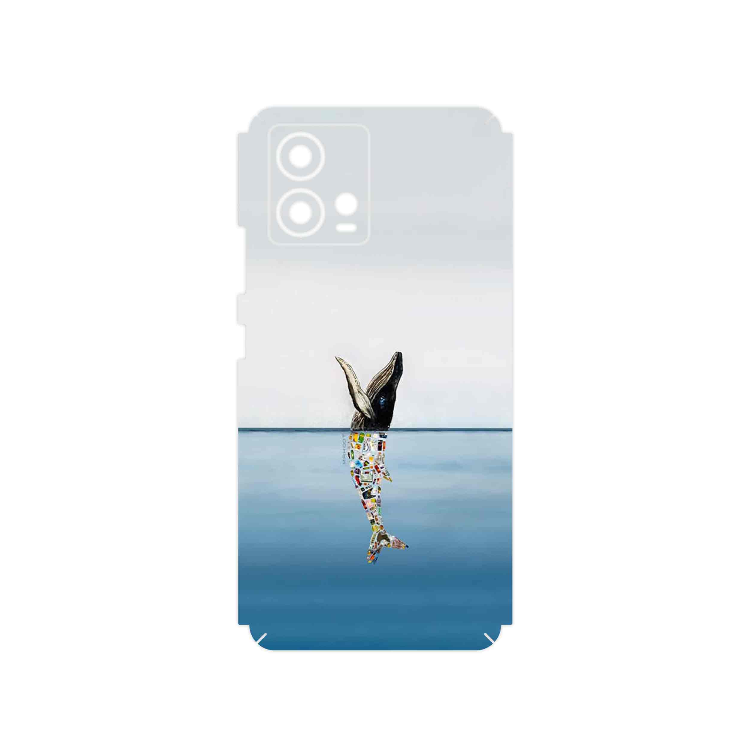 برچسب پوششی ماهوت مدل Collage of Sea Trash مناسب برای گوشی موبایل موتورولا Edge 30 Fusion