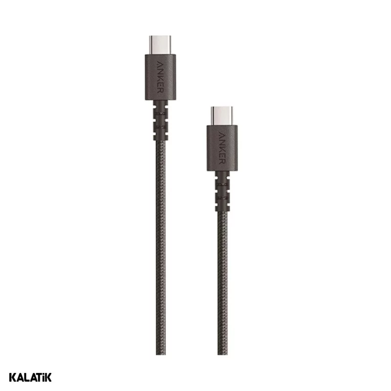کابل تبدیل USB-C به USB-C انکر مدل A8032H11 PowerLine Select Plus به طول 0.9 متر