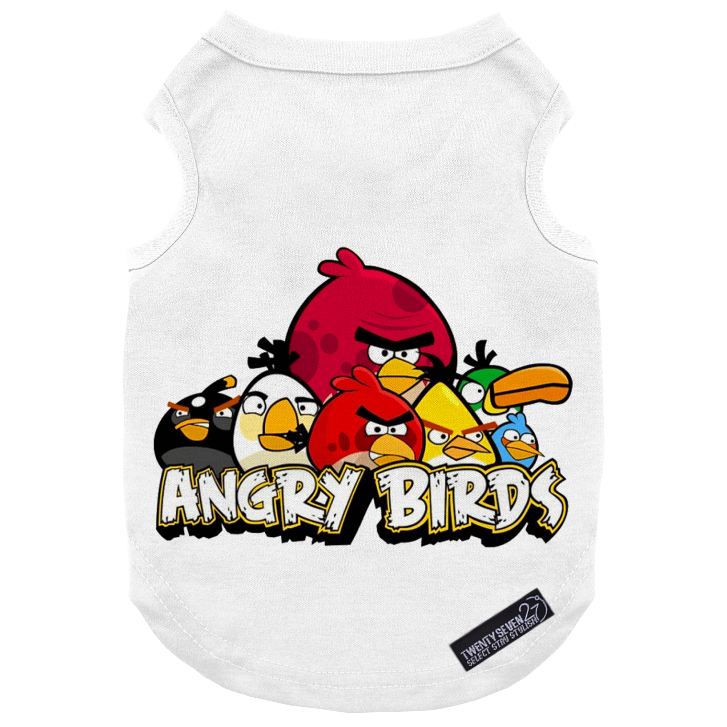 لباس سگ و گربه 27 طرح Angry Birds کد MH365 سایز L