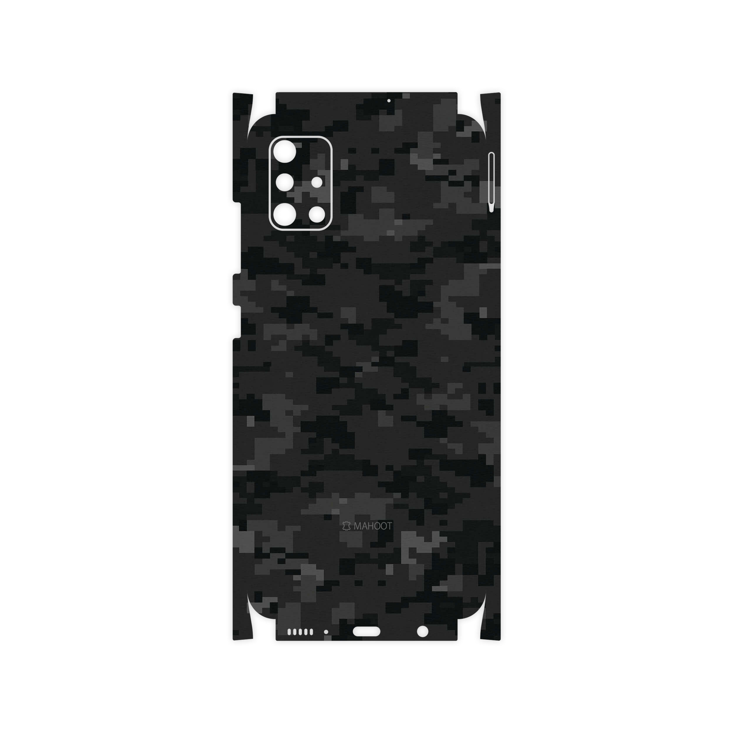 برچسب پوششی ماهوت مدل Night-Army-Pixel-FullSkin مناسب برای گوشی موبایل سامسونگ Galaxy A51