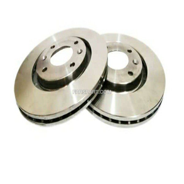 دیسک ترمز چرخ های جلو سمند ملی 4 پیچ-283*22-(دست دوعددی) ایساکو