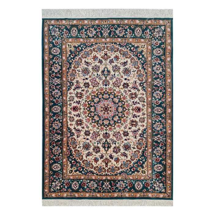 فرش دستبافت دو متری مدل اصفهان کد 53