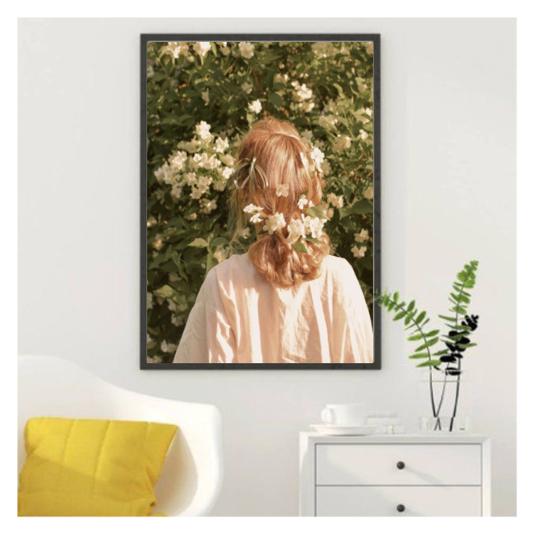 تابلو آشکارا طرح دختر کد 020