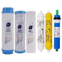 فیلتر دستگاه تصفیه آب آکوآ اسپرینگ مدل F-S7-M6 S مجموعه 6 عددی