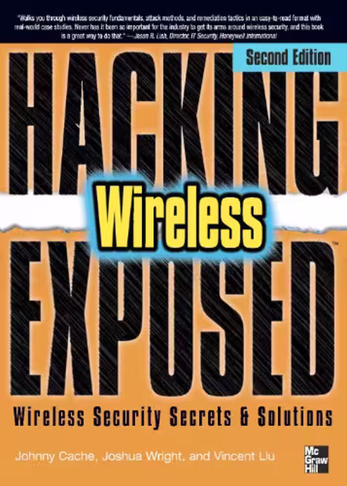 خرید و دانلود نسخه کامل کتاب Hacking Exposed Wireless: Wireless Security Secrets &amp; Solutions