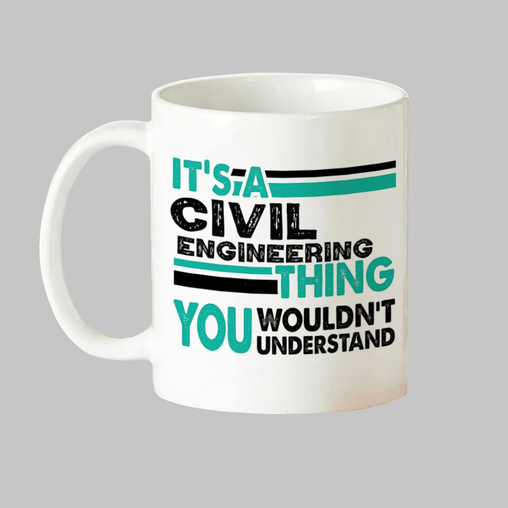 ماگ طرح دانشجو مهندسی عمران