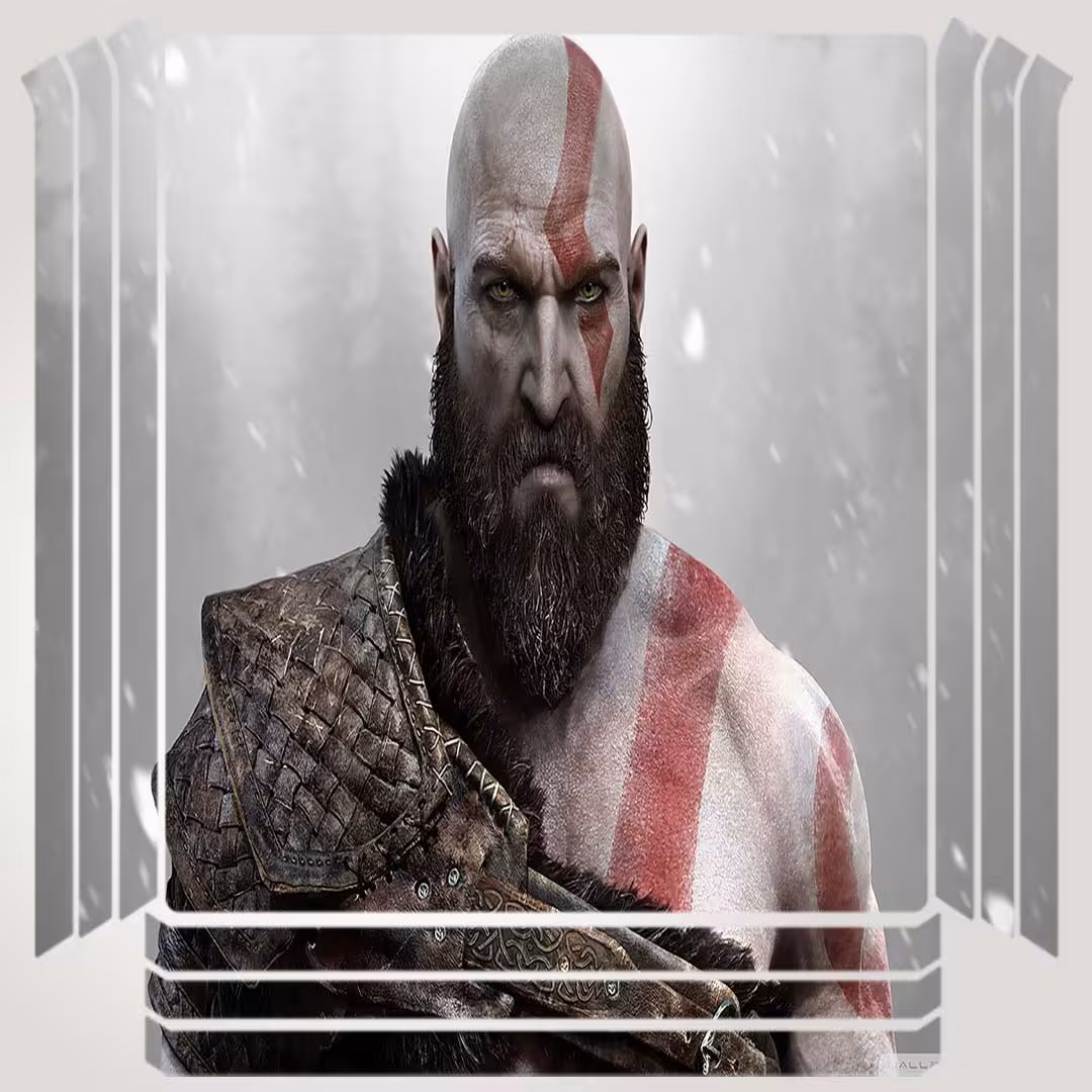 برچسب پلی استیشن ۴ مدل god of war کد PSP-319 