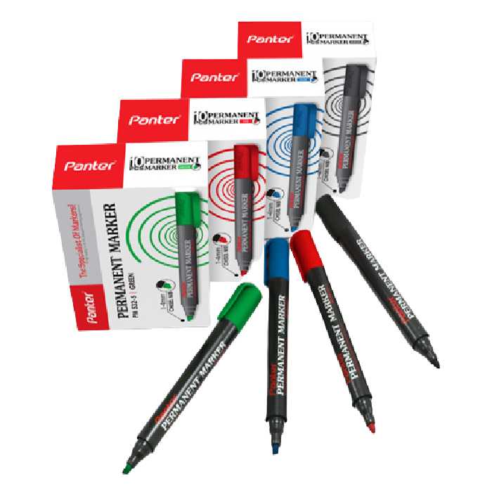 ماژیک پرمننت پنتر «تینری »PM 531 – 532 بسته 10 تایی
