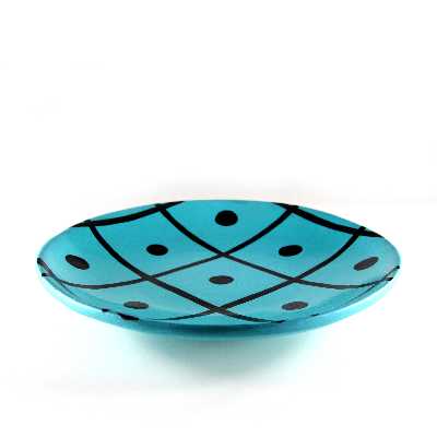 بشقاب دیوارکوب سفالی کد SN-1-01-19