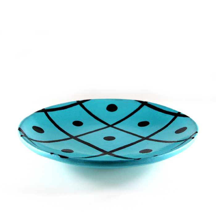 بشقاب دیوارکوب سفالی کد SN-1-01-19