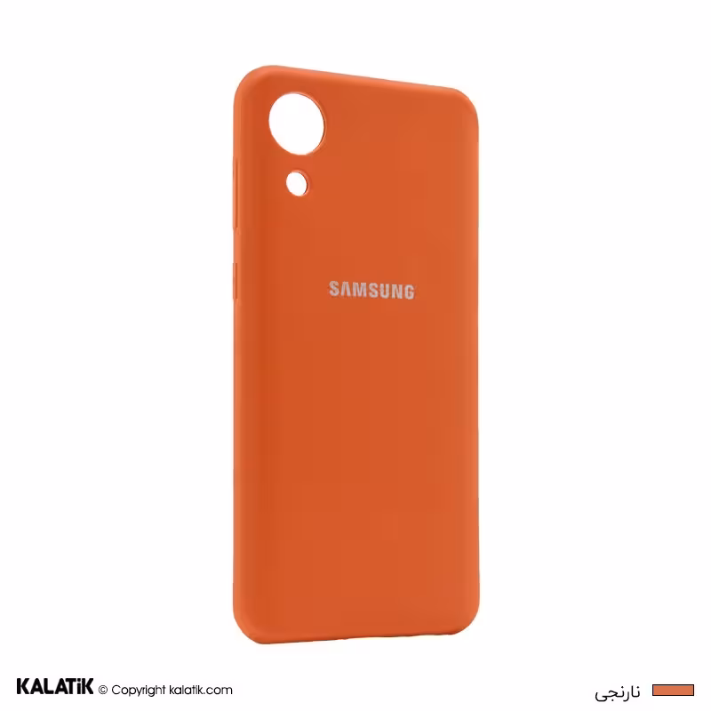 کاور سیلیکونی گوشی سامسونگ Galaxy A03 Core با محافظ دوربین