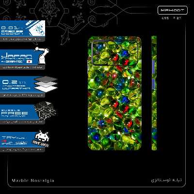 برچسب پوششی ماهوت مدل Marble Nostalgia-FullSkin مناسب برای گوشی موبایل شیائومی Poco M3