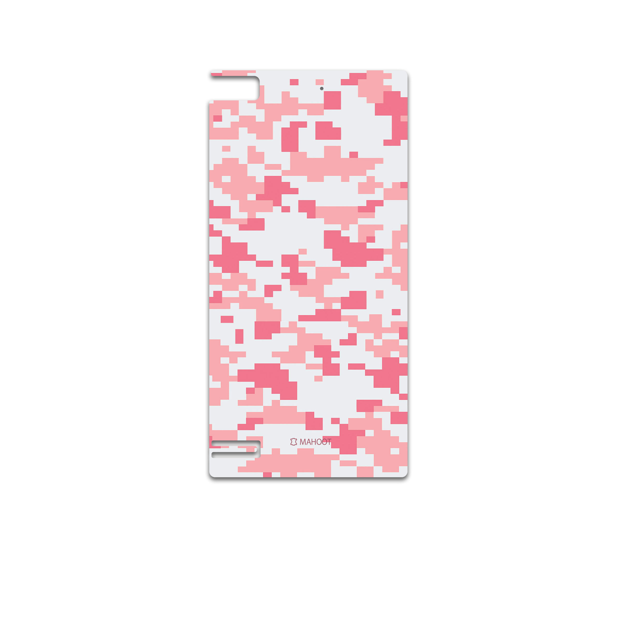 برچسب پوششی ماهوت مدل Army-Pink-pixel مناسب برای گوشی موبایل بلک بری Z3