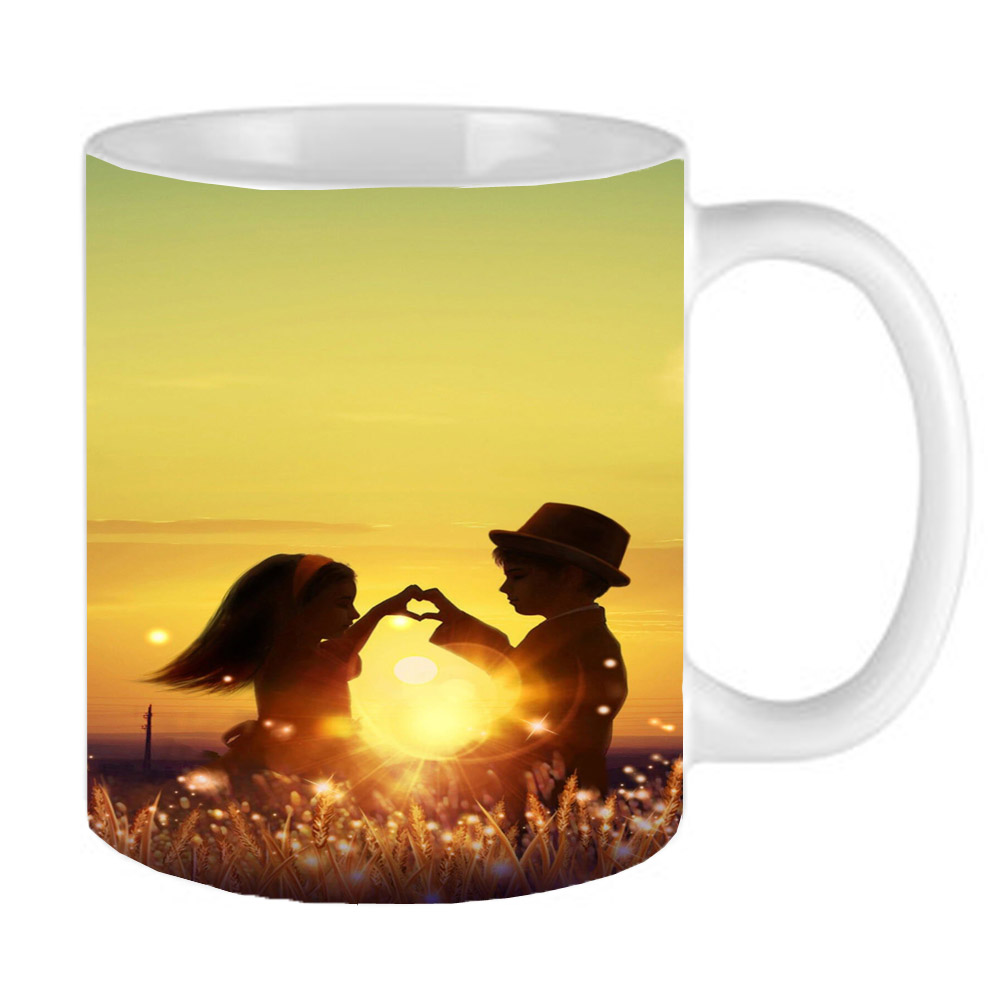 ماگ طرح فانتزی عاشقانه مدل F96