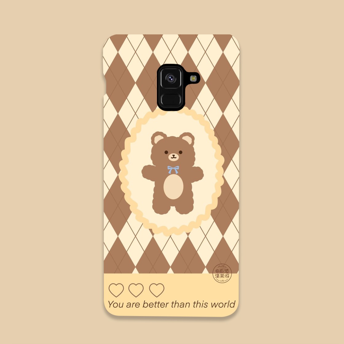 کاور گارد قاب مناسب برای گوشی موبایل سامسونگ A8 PLUS 2018-کد 1982