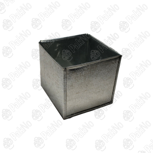 قالب کیک مربع گالوانیزه عرض10 ارتفاع10