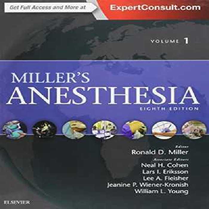 [PDF] دانلود کتاب Miller&#039;s Anesthesia, 2-Volume Set, 8th ed, 2014