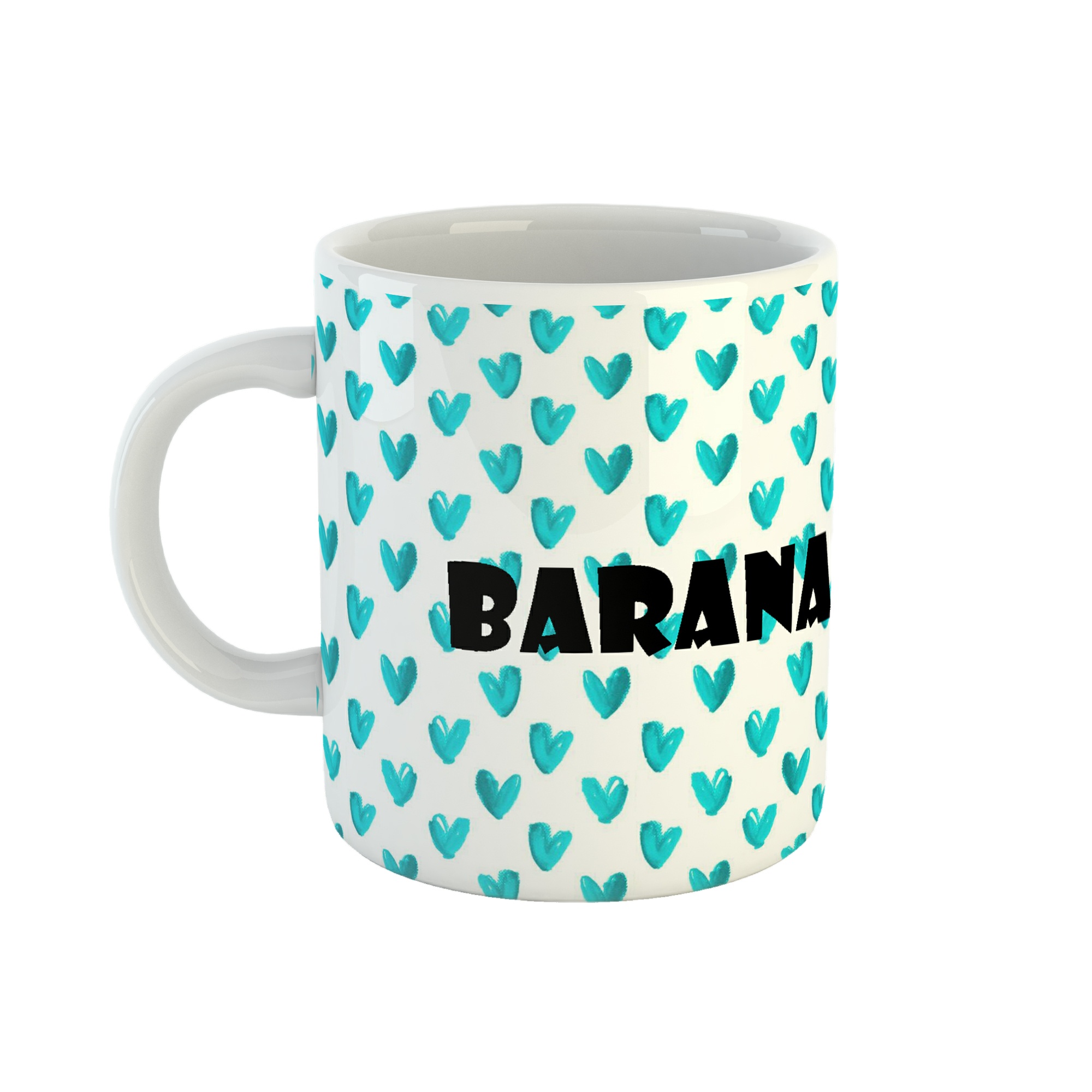 ماگ طرح بارانا مدل قلب کد 626