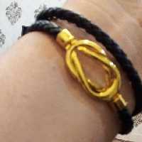 دستبند چرم  مگنتی کد 2020