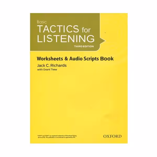 کتاب Tactics for Listening 3rd Basic اثر Jack C. Richards انتشارات جنگل