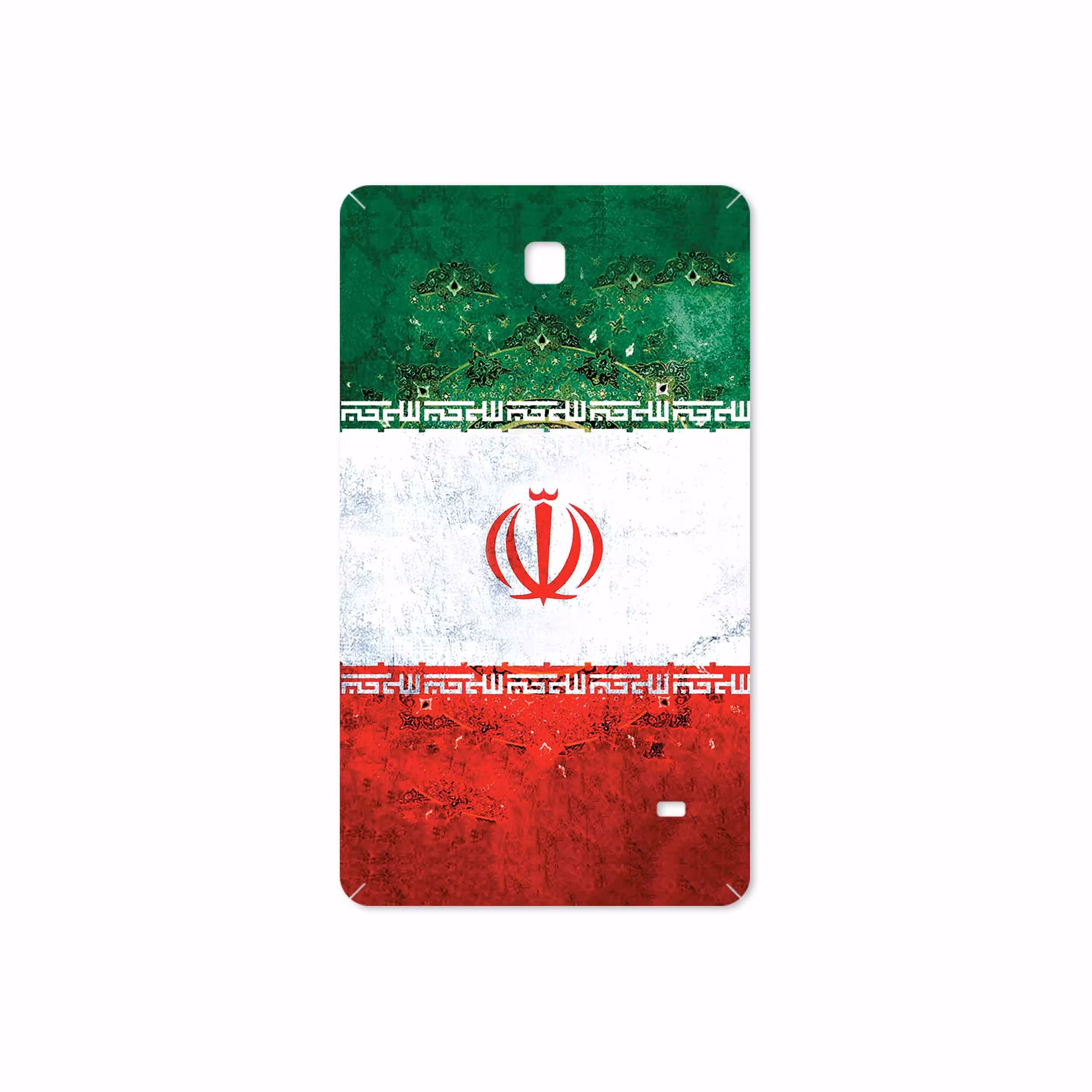 برچسب پوششی ماهوت مدل Iran-Flag-1 مناسب برای تبلت سامسونگ Galaxy Tab 4 7.0 2014 T230