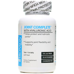 قرص جوینت کامپلیت و هیالورونیک اسید برونسون