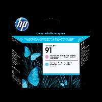 هد پلاتر hp-91 قرمز روشن و آبی روشن