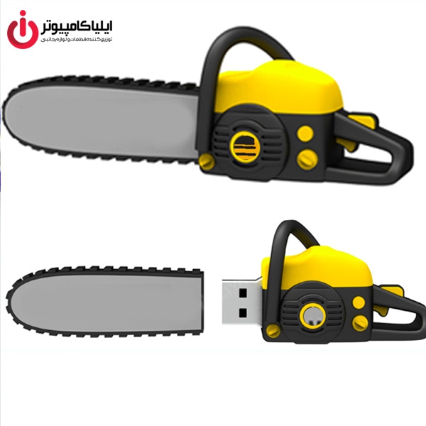 فلش مموری عروسکی کینگ فست مدل TL-11 طرح اره برقی ظرفیت 32 گیگابایت